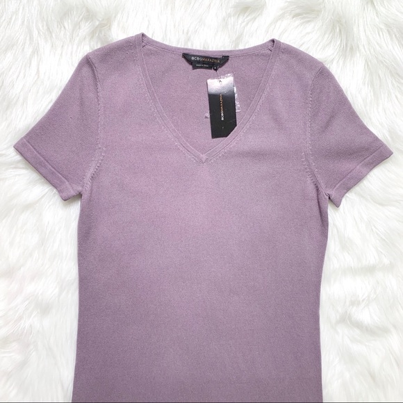 SOLD-BCBGMaxAzria Cashmere Silk Blend Tunic Dress - Picture 4 of 8